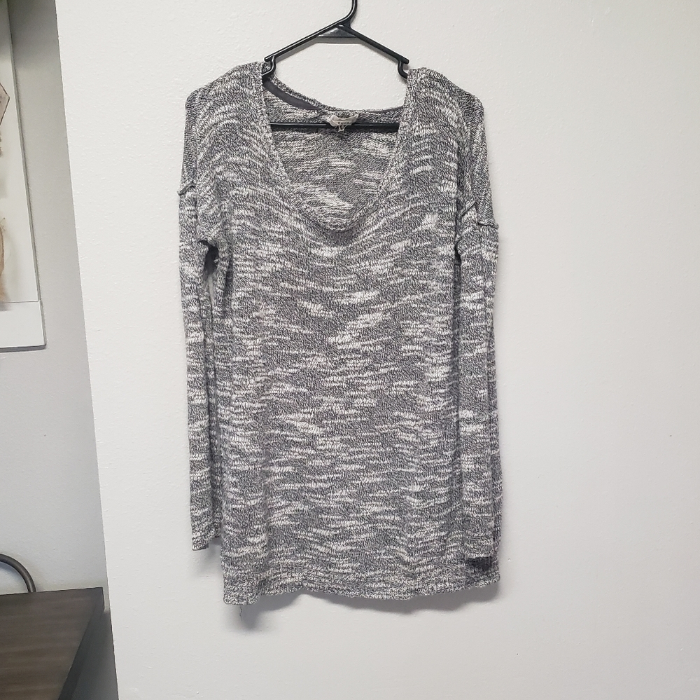 Gray sweater